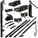 DEWALT Standard Automatic Taping/Finishing Set - Med. Length Extendable Handles | Auto Taper, 10/12" Std Flat Boxes, Corner Applicator, 3/3.5” Angle Heads, Corner Roller, Pump, Gooseneck | DXTT-2-602