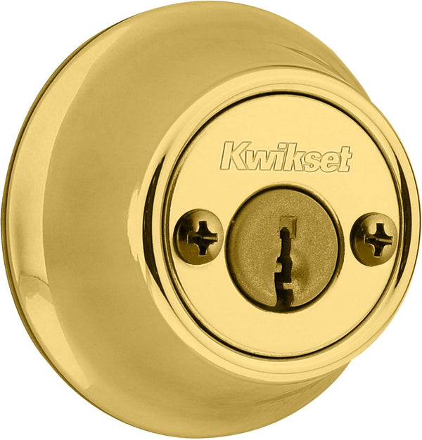 2-CYL DEADBOLT K3 BRT BRASS BX