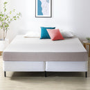 ZINUS No Assembly Metal Box Spring / 9 Inch White Mattress Foundation / Sturdy M