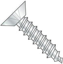 #10 X 3/8" Self Tapping Screws - Sheet Metal Screws, Type A, Stainless Steel 18-8, Undercut Flat Head, Phillips Drive, Full Thread (Quantity: 1000 Pcs)