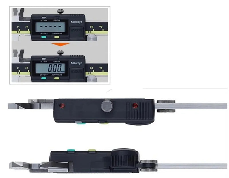 Mitutoyo 500-196-30 Advanced Onsite Sensor AOS Absolute Scale Digital Caliper 500 Series, 0" to 6"/0 to 150Mm Measuring Range, 0.0005"/0.01Mm Resolution, AOS