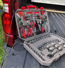 95 Piece Mechanics Tool Set in Metric and SAE for Small Engine, Mechanical and General Repairs – DT1242