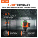 BENTISM Laser Level 100Ft Green Cross Line Self Leveling High Accuracy Measuring