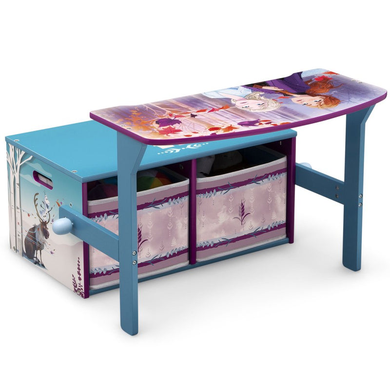 Frozen 2-In-1 Activity Bench and Desk by  - Greenguard Gold Certified, Blue/Purple