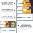 VCELINK Automatic Wire Stripper and Cutter, 2 in 1 Wire Stripper Tool