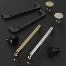 10 Pack 1.2 Inch Matte Black Cabinet Knobs Black Drawer Knobs Kitchen Cabinet Knobs round Cabinet Knobs Black Knobs for Cabinets Dresser Knobs Knobs for Dresser Drawers