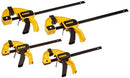 Dewalt 4-Pack Medium and Large Trigger Bar Clamp Pack 300 Lb Clamping Force