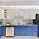 10 Pack Brushed Gold Cabinet Pulls 6.25 Inch Gold Kitchen Cabinet Handles Kitchen Handles for Cabinets Gold Cabinet Hardware Stainless Steel Kitchen Cabinet Pulls Drawer Pulls