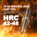 BENTISM 3/8" Drive Impact Socket Set, SAE 1/4"-3/4" and Metric 6-19Mm 90 Piece Socket Set, 6 Point Cr-Mo Alloy Steel for Auto Repair, Includes Extension Bars Universal Joint Adapter Lock Storage Case