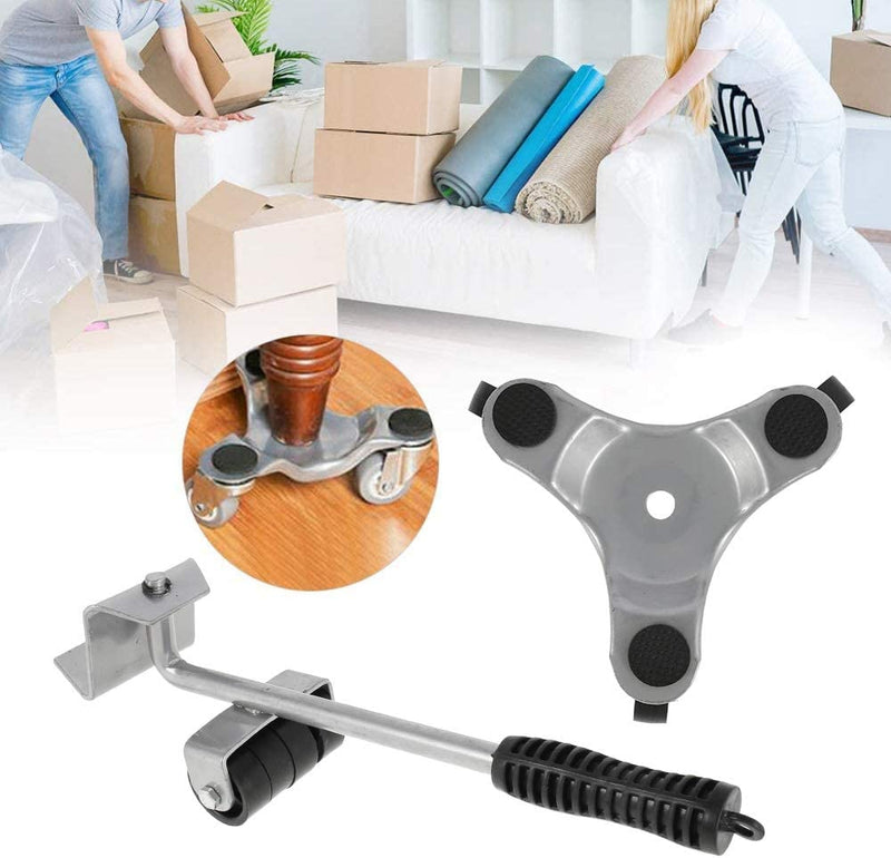 Furniture Moving Tool Maximum Load Weight 400KG Heavy Sliders Easy Mover Tool Set for Office Home Furniture Moving Device Portable Heavy Lifting Device Furniture Moving Device Mover Transport Set