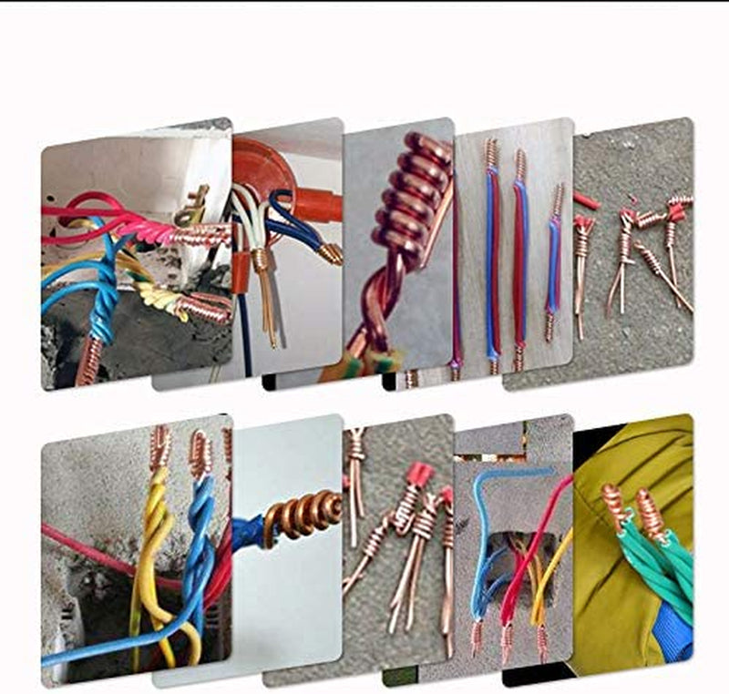 Cable Connector, Wire Twisting Tool, Wire Stripper and Twister for Use with  Power Drill Drivers, Wire Terminals Power Tool Accessories Simultaneously  Stripping and Twist Wire Cable