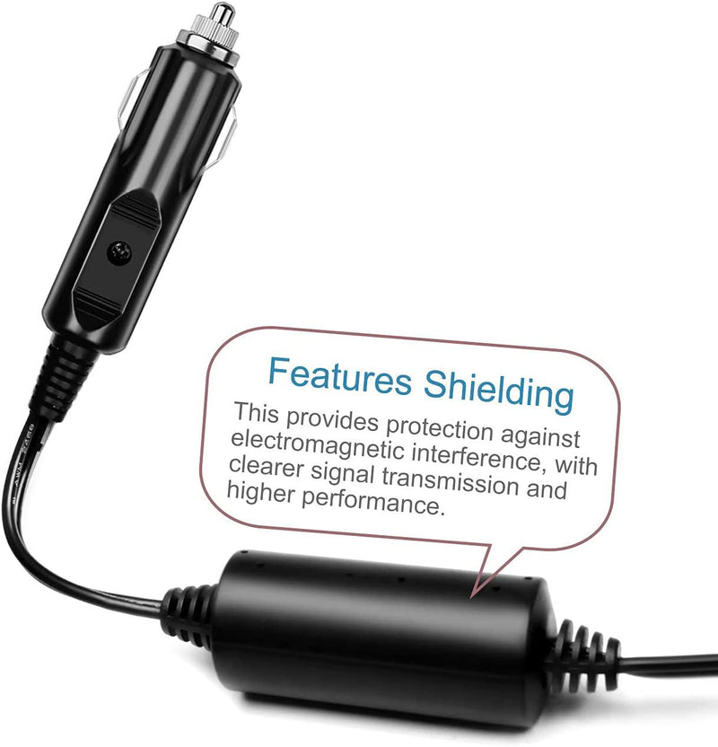 12V Shielded DC Power Cord for DreamStation CPAP/CPAP Pro/CPAP Auto/BiPAP Pro/BiPAP Auto