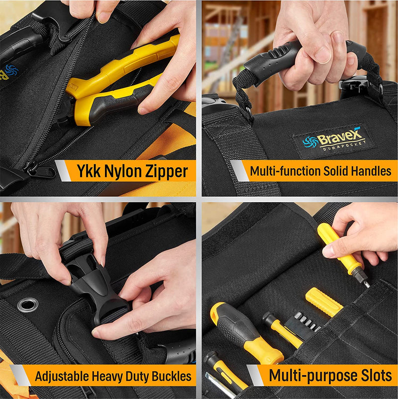 Roll Tool Roll Multi-Purpose Tool Roll Up Bag Wrench Roll Pouch