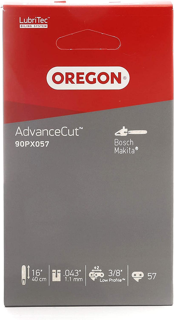 Oregon Advancecut™ Saw Chain to Fit 16-Inch (40Cm) Bosch, Parkside Chainsaws, 57 Drive Links