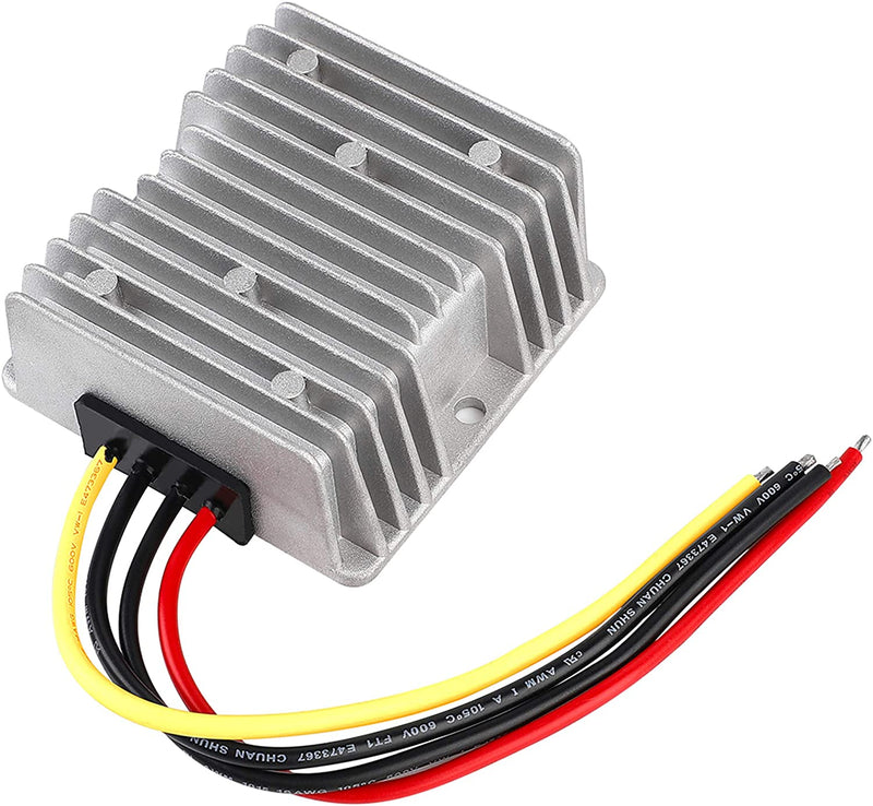 DC Voltage Regulator Boost Converter DC 12V Step up to 24V 3A 72W Power Converter Waterproof Module Transformer for Golf Cart Club Car