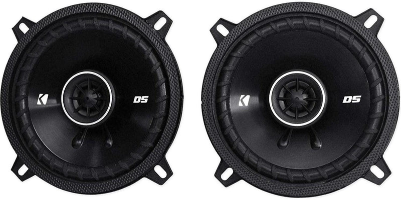 2 Kicker 43DSC504 D-Series 5.25 200W 2-Way 4-Ohm Car Audio Coaxial Spe