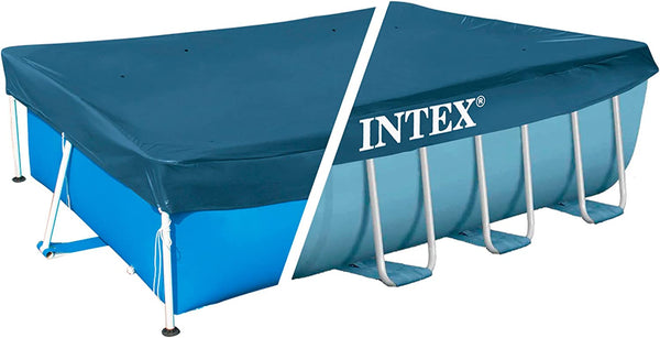 Intex - Rectangular Pool Cover for Tubular, 4 X 2 M
