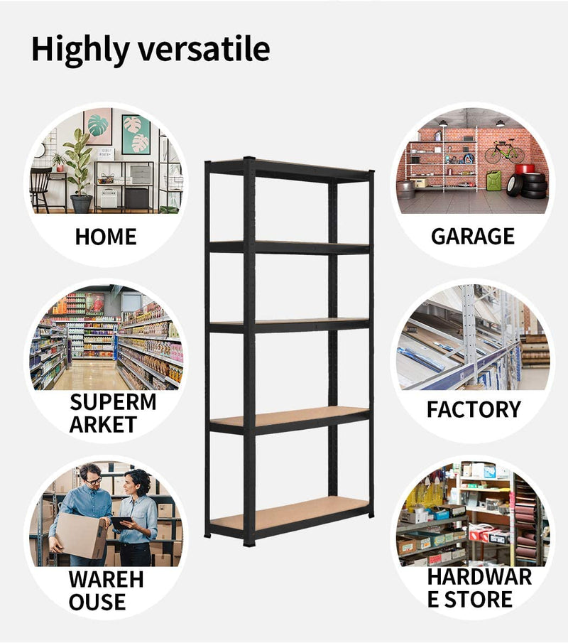 Traderight Warehouse Shelving Garage Shelves Steel Pallet Storage 1.8X0.9X0.4M