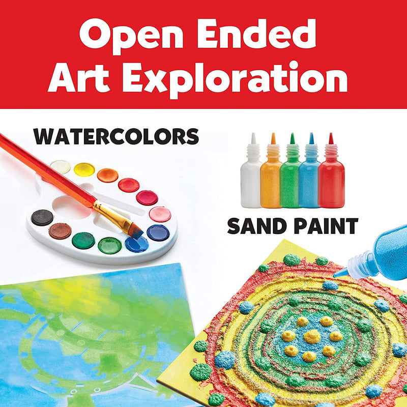 (3D Sand Painting) - Faber-Castell 3D Sand Painting - Textured Sand Art Activity Kit For Kids