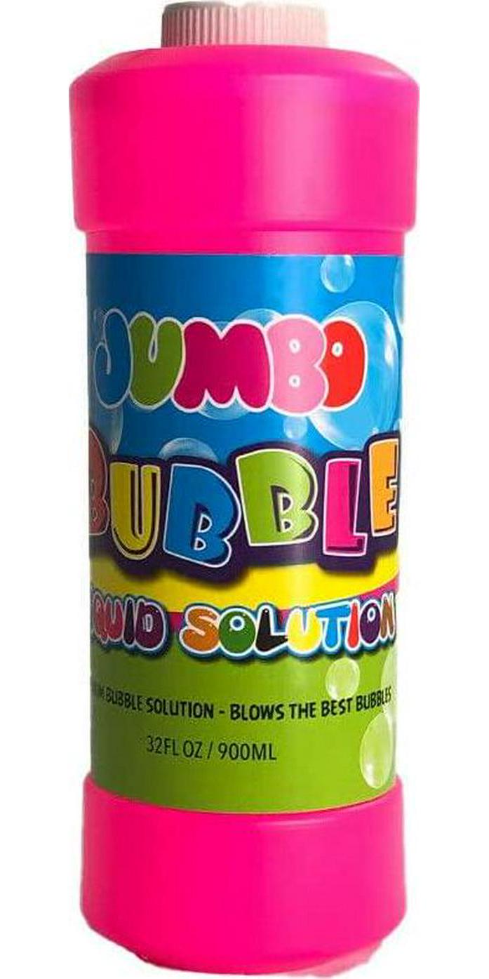 3PK 900ml Jumbo Bubble Solution Bottles for Bubble Wand Kids Summer Toy Gift