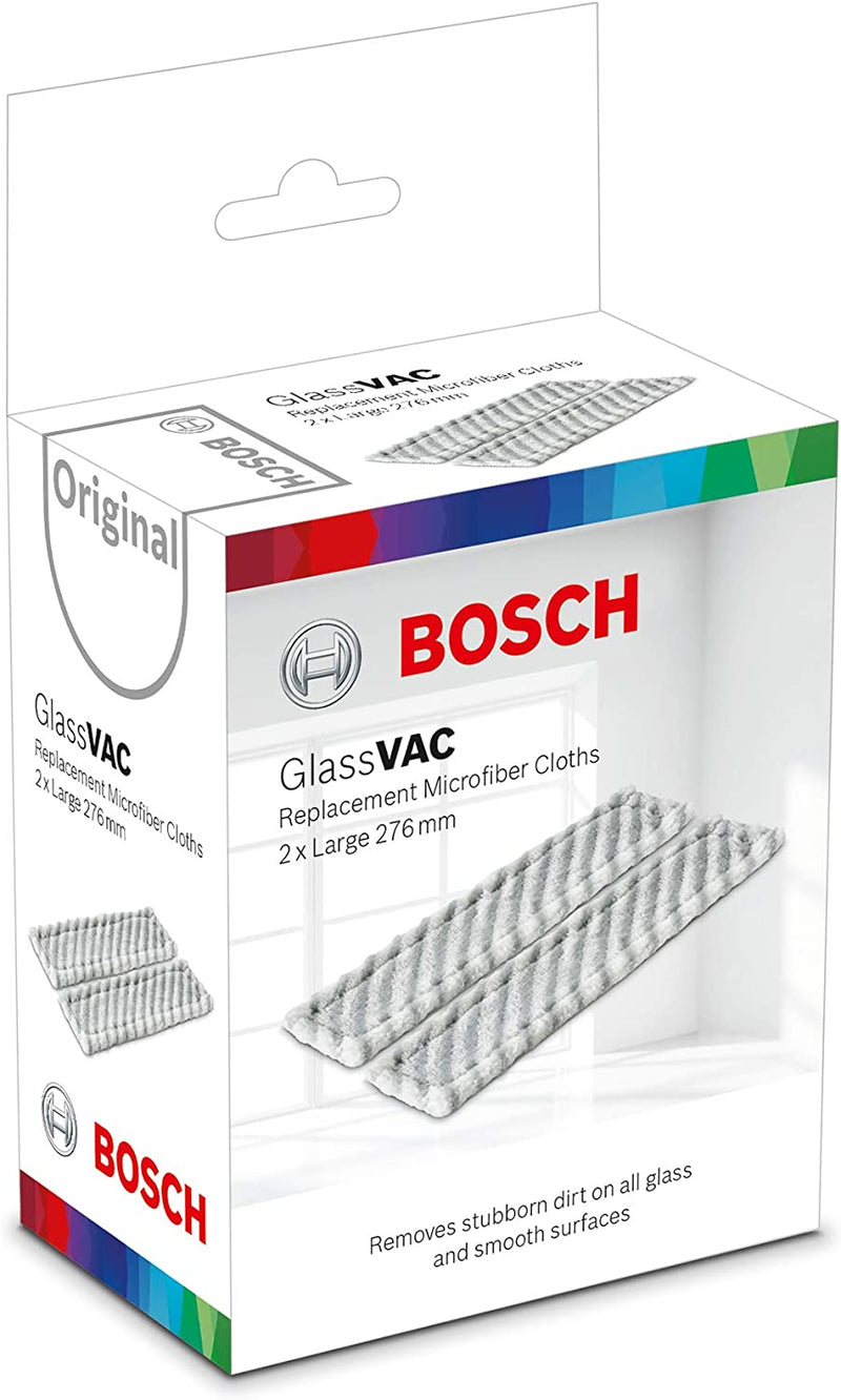 Bosch Replacement Large Microfibre Cloths (For Bosch Glassvac Spray Bottle)