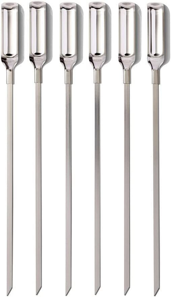 OXO 11308000 Good Grips Grilling Skewer 6-Piece Set