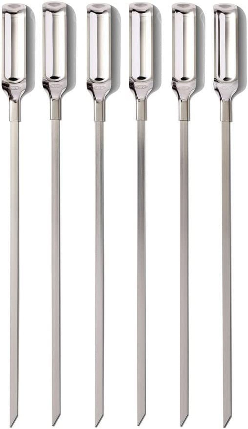 OXO 11308000 Good Grips Grilling Skewer 6-Piece Set