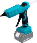 Mellif Cordless Hot Glue Gun for Makita 18V Battery, Handheld Electric Power Glue Gun Full Size for Arts & Crafts & DIY with 20 Glue Sticks (Battery Not Included)