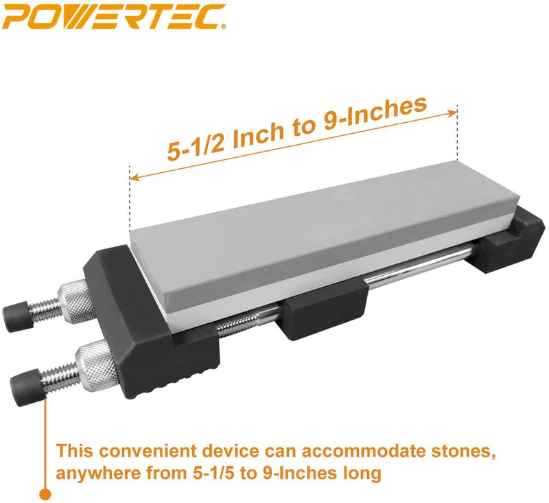POWERTEC 71013 Sharpening Stone Holder, 5-1/2-Inch to 9-Inch
