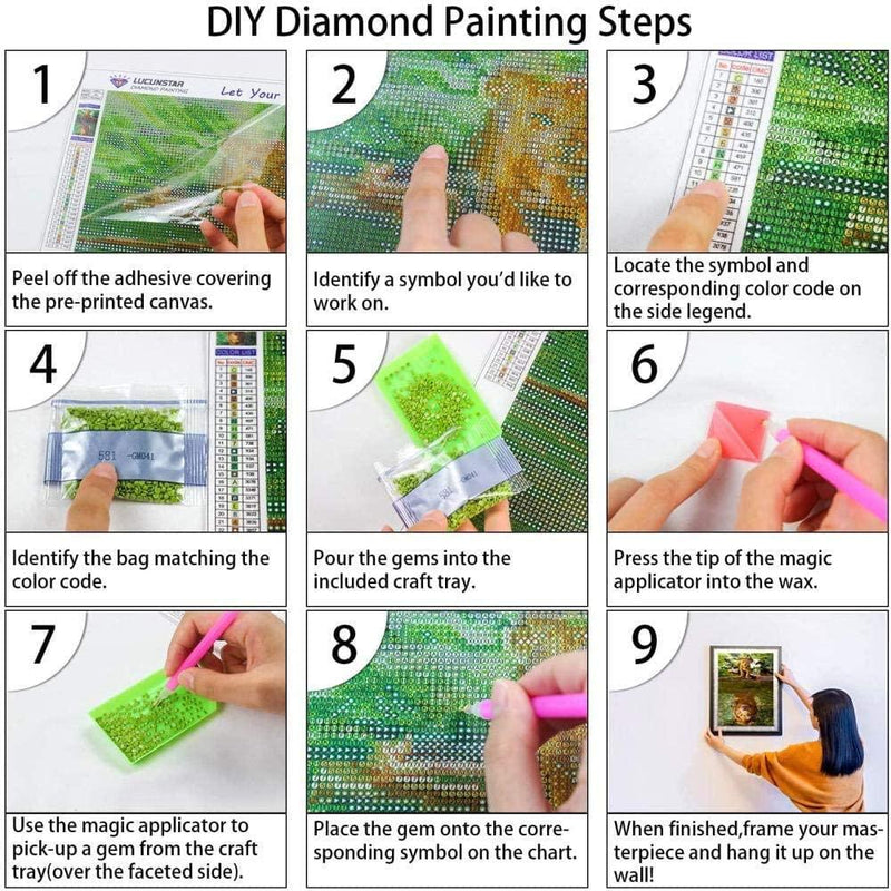 5D Harry Styles Diamond Painting Kits for Aduts Diamond Art for Kids Full Drill Cross Stitch Kits for Beginners Wall Art 12 X 16