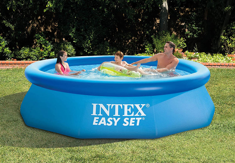 Intex 28122UK Easy Set Pool Set (10 Feet), Blue