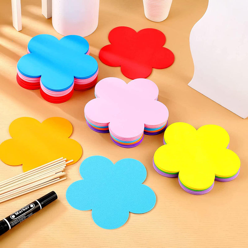 96pcs Foam Sheet Crafts 8.5X 5.5 in 12 Assorted Colors Eva Foam Paper  Pieces for Kids Student Classroom Craft DIY Sewing Multicolor-96PCS 8.5 x  5.5 In