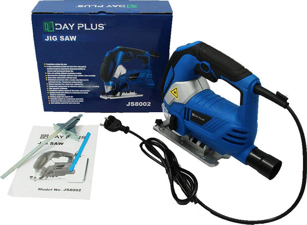 6 Variable Speed Jig Saw Jigsaw 850W Woodworking Cutting Tool Cutting Machine Carpenter Jig Saws 230V-240V - Note: Without Blade
