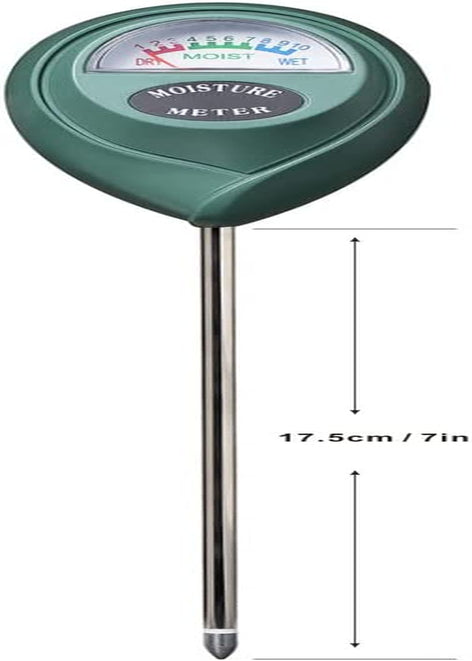 XLUX T10 Soil Moisture Sensor Meter - Soil Water Monitor, Hydrometer for  Gardening, Farming, No Batteries Required