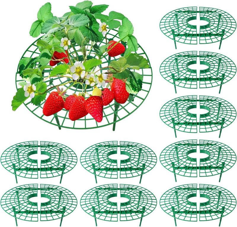 Strawberry Support Strawberry Growing Frame 6 Pack Potted Plant Supports Sturdy Plant Holders Keeping Fruit Elevated to Avoid Ground Rot