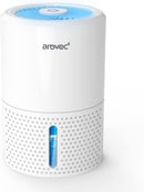 ™ Upgraded Dehumidifier Large Water Tank Compact and Portable for Home, Kitchen, Bedroom, Bathroom, Basement Closet, Quiet Operating, Safety Auto Shut Off, 2-Yr Warranty (Arodry-900)