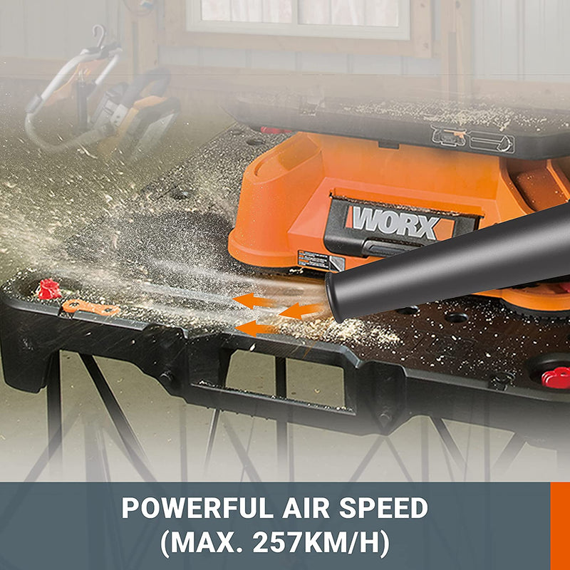 WORX 20V Workshop Blower - Skin Only (POWERSHARE Battery Required) - WX094.9