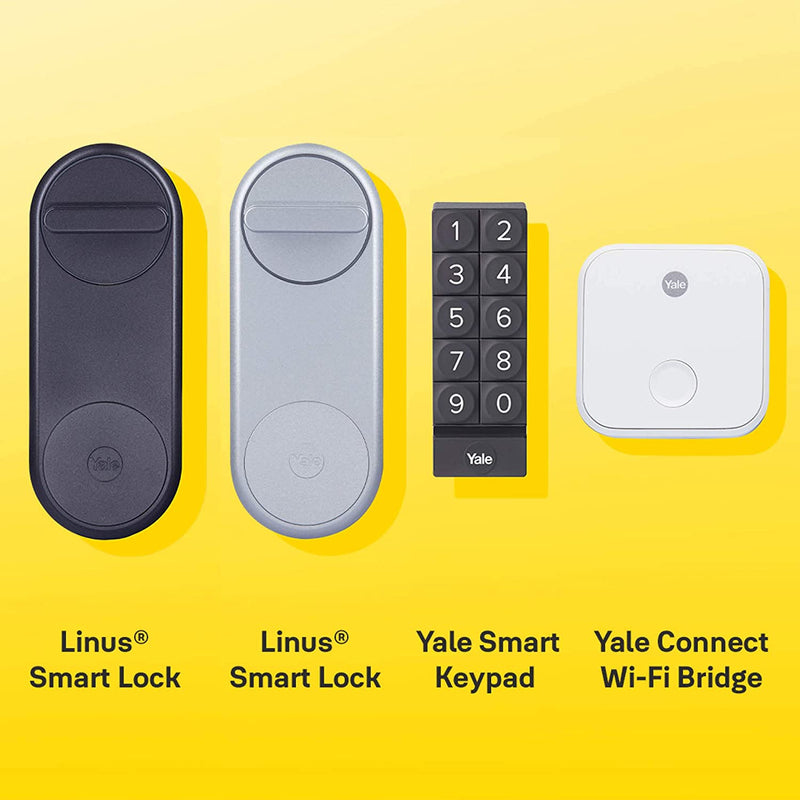 Yale 05/401G00/Wh - Connect Wi-Fi Bridge - Remote Access, Voice Assistant Integration for Your Linus Yale Smart Lock