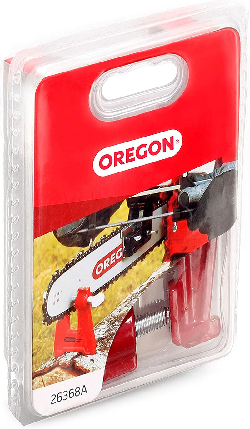 OREGON 26368A Logger Filing Vise Saw Chain, Red