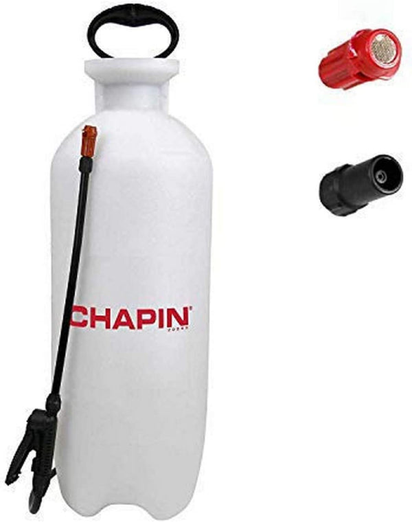 Chapin International 20543 3 Gallon Lawn, 3-Gallon, Garden and Multi-Purpose Sprayer with Foaming and Adjustable Nozzles