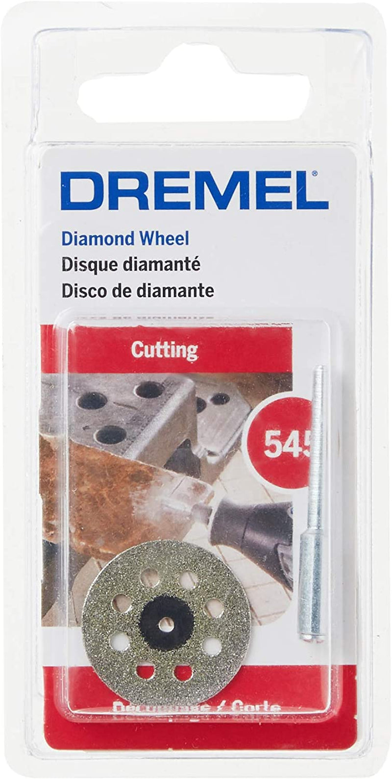 Dremel 545 Diamond Cutting Wheel, Rotary Tool Accessory with 38Mm Cutting Diameter for Cutting Hard Materials