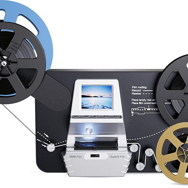 8mm and Super 8 Reels to Digital Film Scanner Converter, Film Digitize