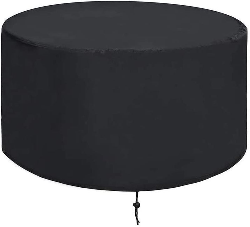 Fire Pit Cover Valuehall Outdoor Furniture Cover Patio round Bowl Cover Heavy Duty 420D Waterproof Table Cover Outdoor Barbecue Grill Dust Cover V7084A (32 Inch)