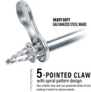 Stand-Up Weeder and Root Removal Tool - Ergonomic Weed Puller with a 33” Tall Handle and Foot Pedal - Easy Weed Grabber Made from Rust-Resistant Steel - 3 Year Warranty