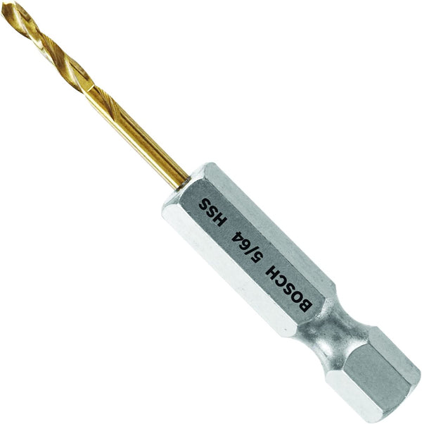 Bosch TI2132IM 5/64-Inch Impact Tough Titanium Drill Bit,