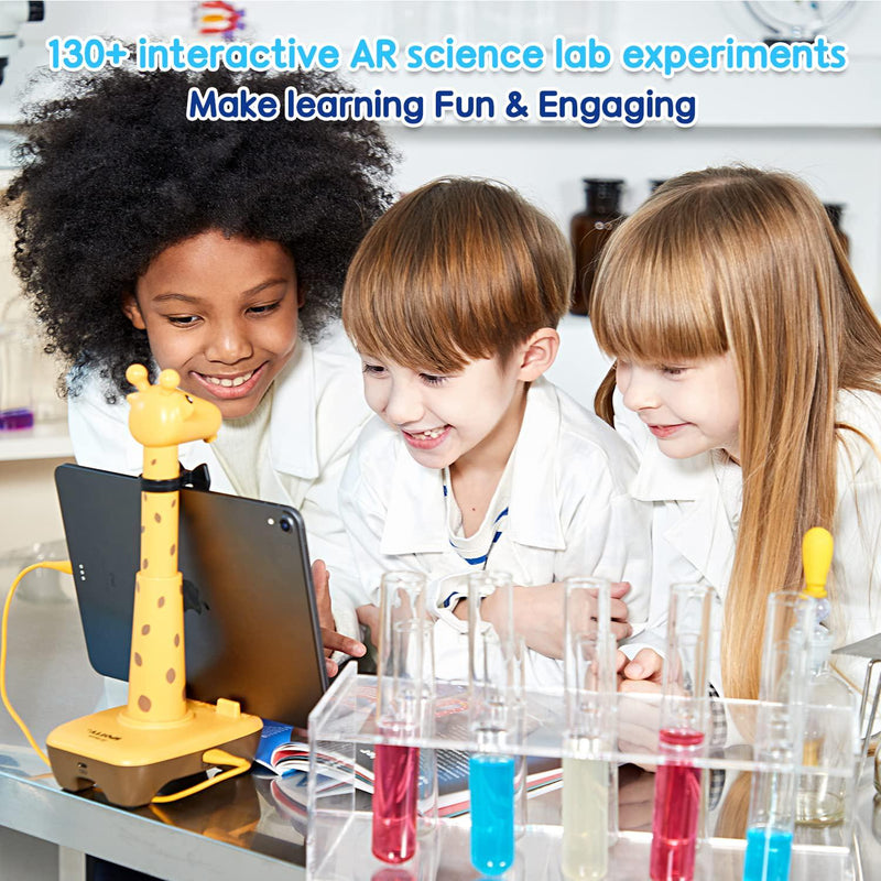ARpedia AR Science Lab Starter Kit | 130 Science Experiment Games | STEM Learning and Education Toys | Digital Science Lab for Kids | 3D Digital Interactive Books | Electronic Book Reader
