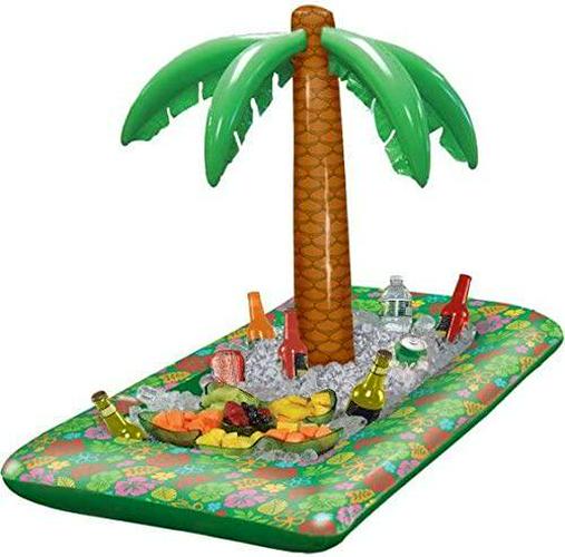 Amscan Inflatable Summer Luau Palm Tree Buffet Cooler