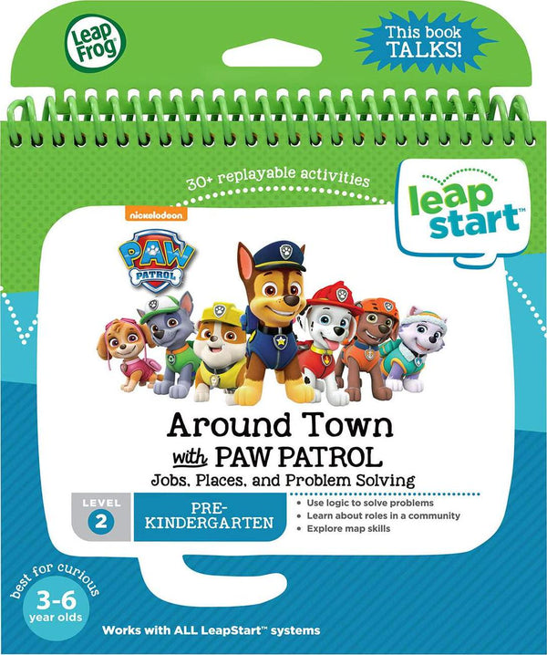(Around Town With Paw Patrol Book) - LeapFrog LeapStart Paw Patrol Activity Book
