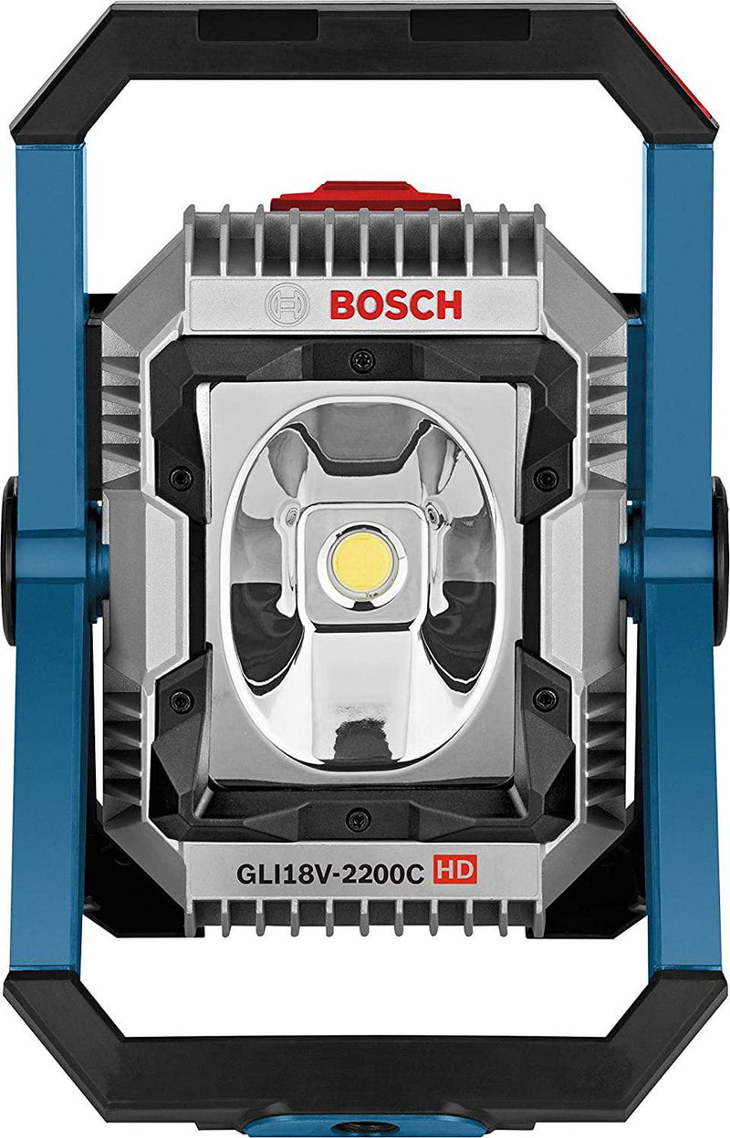 BOSCH GLI18V-2200CN 18V Lithium-Ion Bluetooth Connected 2,200 Lumens LED Floodlight (Bare Tool)