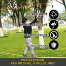 BRAVEWAY Ninja Warrior Obstacle Course for Kids Slackline Kit Ninja Line Monkey Bars Kit with 2 x 40-ft Slacklines Included 8 Accessories